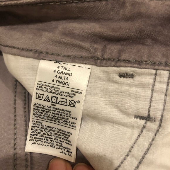 High waisted skinny velvet jeans - Picture 8 of 11